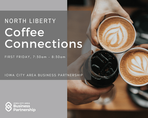 Coffee Connections for businesses in North Liberty Iowa